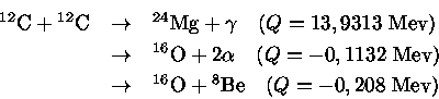 O16+Be8 (Q=-0,208MeV)